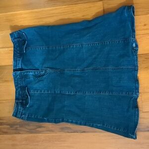 New York & Company jean skirt blue size 8